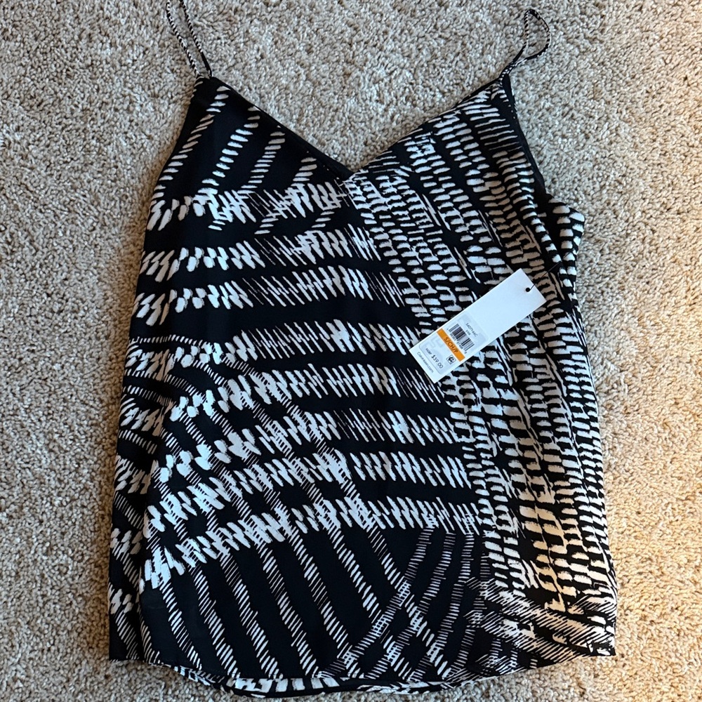 Calvin Klein Suit camisole black white